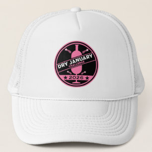 Dry January Challenge-aanmoediging Trucker Pet