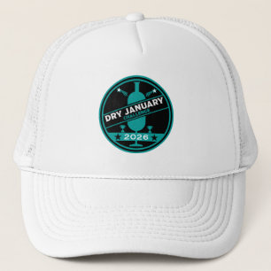 Dry January Challenge-aanmoediging Trucker Pet