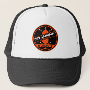 Dry January Challenge-aanmoediging Trucker Pet