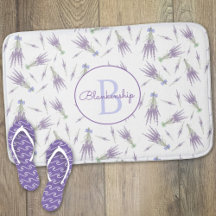 Dry Lavender Flower Bundles Monogram