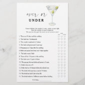 Dry martini vrijgezellenfeest Over of onder het sp (Voorkant)