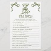 Dry Martini Wie kent de bruid het beste? (Voorkant)