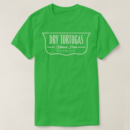 Dry National Park Shield Tan T-shirt (Design voorkant)