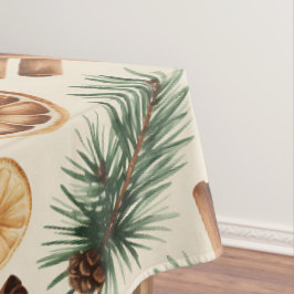 Dry Oranges Cinnamon Sticks Fir Branches Tafelkleed