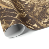 Dry Reeds Duck Blind Wrapping Paper Cadeaupapier (Rol Hoek)