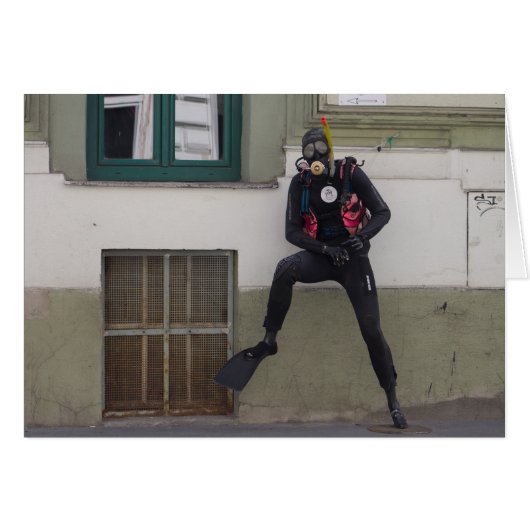 Dry Scuba Diver (Voorkant Horizontaal)