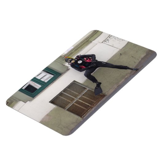 Dry Scuba Diver Magneet (Linkerzijde)
