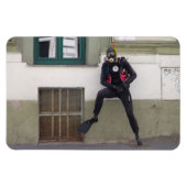 Dry Scuba Diver Magneet (Horizontaal)