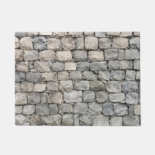 Dry Stone Wall Deurmat (Voorkant)