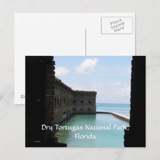 Dry Tortugas Briefkaart (Voorkant / Achterkant)