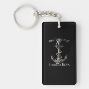Dry Tortugas Florida Keys Vacation Nautical Anchor Sleutelhanger