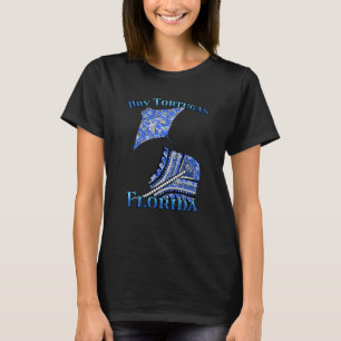 Dry Tortugas Florida Keys Vacation Tribal Stingray T-shirt