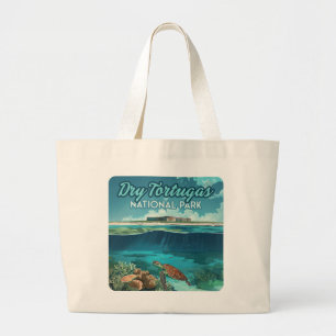 Dry Tortugas Nationaal Park Florida Schildpad Grote Tote Bag