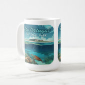 Dry Tortugas Nationaal Park Florida Schildpad Koffiemok (Voorkant links)