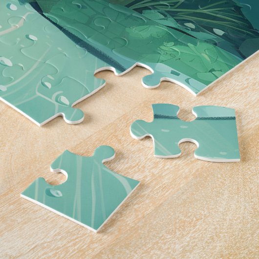 Dry Tortugas Nationaal Park Florida Schildpad Legpuzzel (Zijkant)