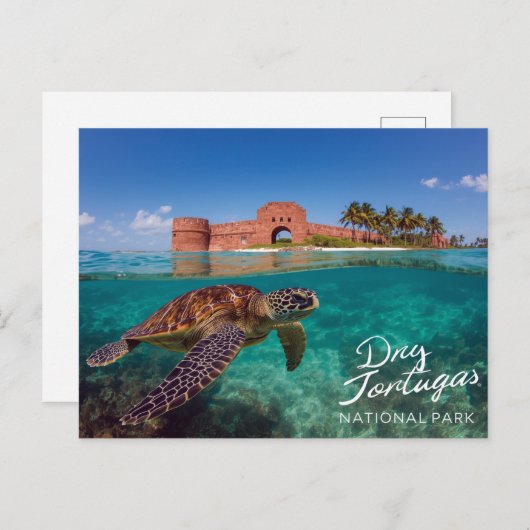 Dry Tortugas National Park Briefkaart (Voorkant / Achterkant)