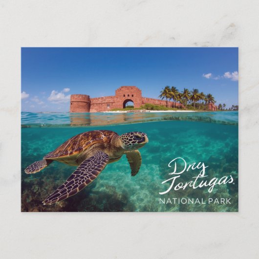 Dry Tortugas National Park Briefkaart (Voorkant)
