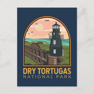 Dry Tortugas National Park  Emblem Briefkaart