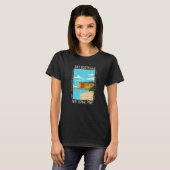 Dry Tortugas National Park Florida Distress Vint T-shirt (Voorkant volledig)