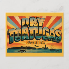 Dry Tortugas National Park Florida Eiland Fort Briefkaart