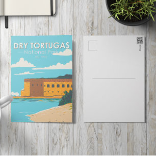 Dry Tortugas National Park Florida Fort Briefkaart