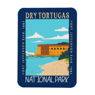 Dry Tortugas National Park Florida Fort Jefferson Magneet