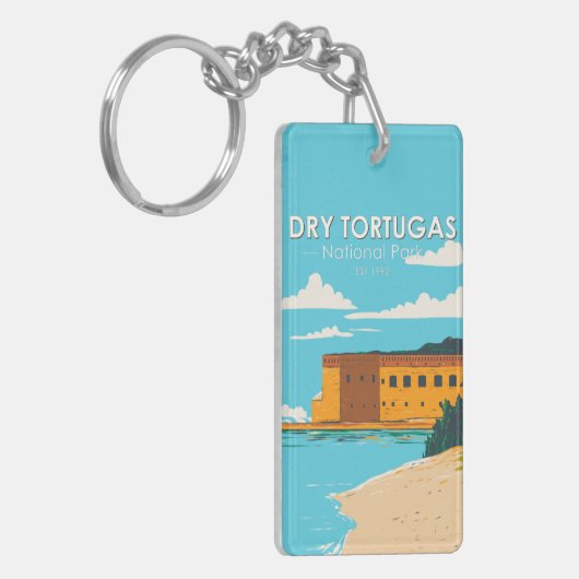 Dry Tortugas National Park Florida Fort  Sleutelhanger (Voorkant Links)