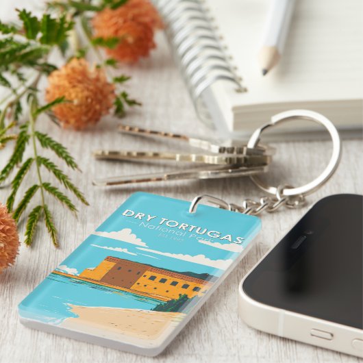 Dry Tortugas National Park Florida Fort  Sleutelhanger (Voorkant Rechts)