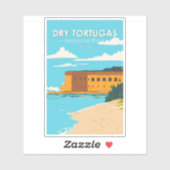 Dry Tortugas National Park Florida Fort  Sticker (Vel)