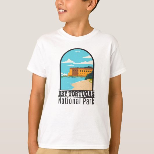 Dry Tortugas National Park Florida Fort  T T-shirt (Voorkant)