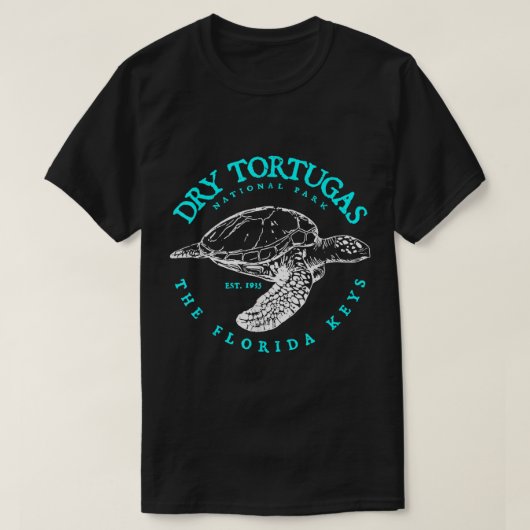 Dry Tortugas National Park Florida Keys Scuba Divi T-shirt (Design voorkant)
