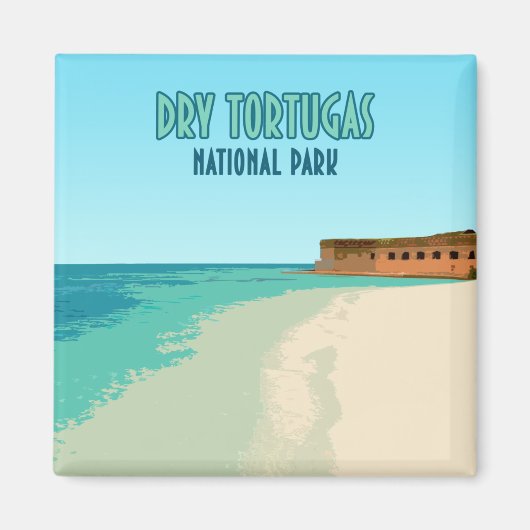 Dry Tortugas National Park Florida Magneet (Voorkant)
