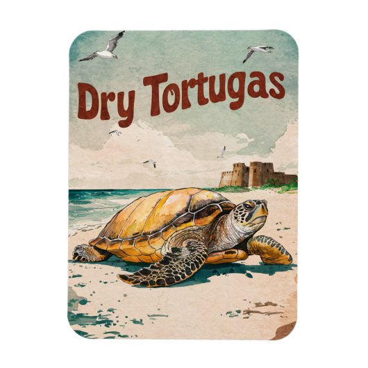 Dry Tortugas National Park, Florida Magneet (Verticaal)