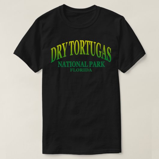 Dry Tortugas National Park Florida T-shirt (Design voorkant)