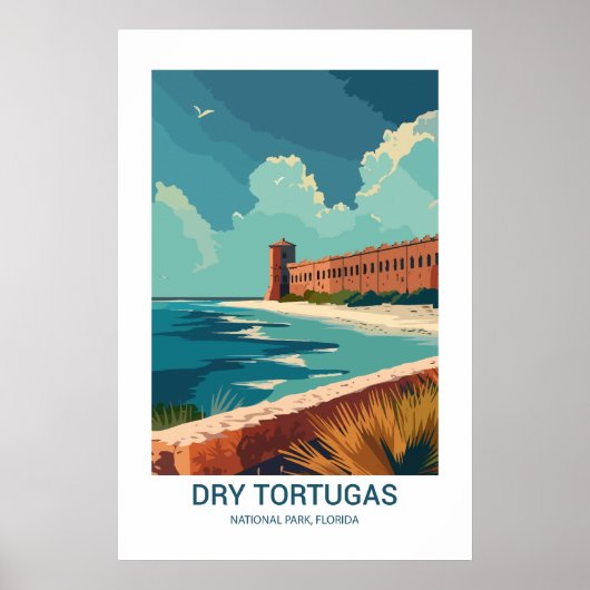 Dry Tortugas National Park Florida USA Poster (Voorkant)