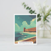 Dry Tortugas National Park, Florida, Verenigde Sta Briefkaart (Staand voorkant)