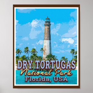 DRY TORTUGAS NATIONAL PARK - FLORIDA VERENIGDE STA POSTER