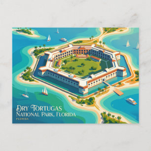 Dry Tortugas National Park, Florida, VS VS Briefkaart