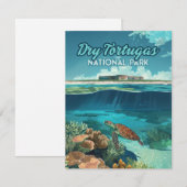 Dry Tortugas National Park is een Amerikaanse Kaar (Voorkant / Achterkant)