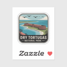 Dry Tortugas National Park Reisembleem Sticker