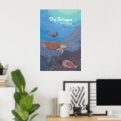 Dry Tortugas National Park Reisposter Poster (Thuiskantoor)
