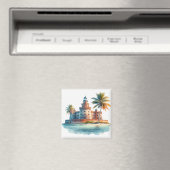 Dry Tortugas National Park Schildpad Magneet (Insitu (Vaatwasser))