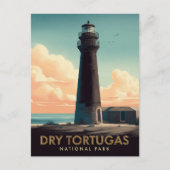 Dry Tortugas National Park  vuurtoren Briefkaart (Voorkant)