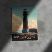 Dry Tortugas National Park  vuurtoren Briefkaart