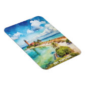 Dry Tortugas National Park Waterverf Schilderij Magneet (Rechterzijde)