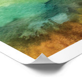 Dry Tortugas National Park Waterverf Schilderij Poster (Hoek)