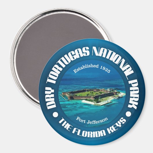 Dry Tortugas NP Magneet (Voorkant / Achterkant)