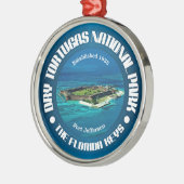 Dry Tortugas NP Metalen Ornament (Links)