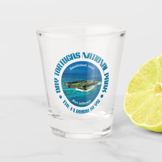 Dry Tortugas NP Shot Glas (Voorkant)