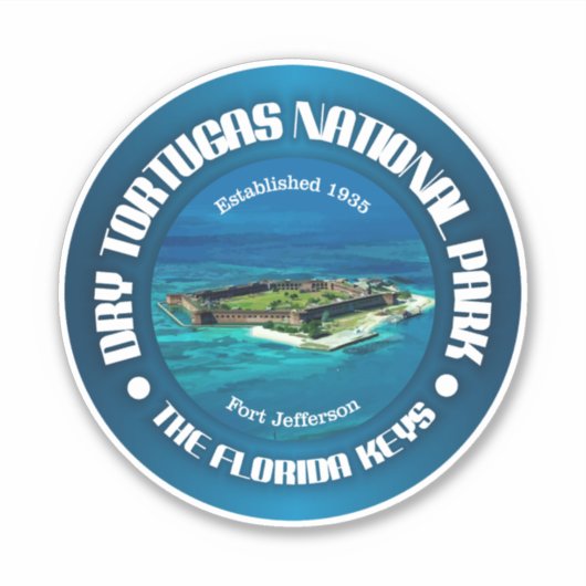 Dry Tortugas NP Sticker (Voorkant)